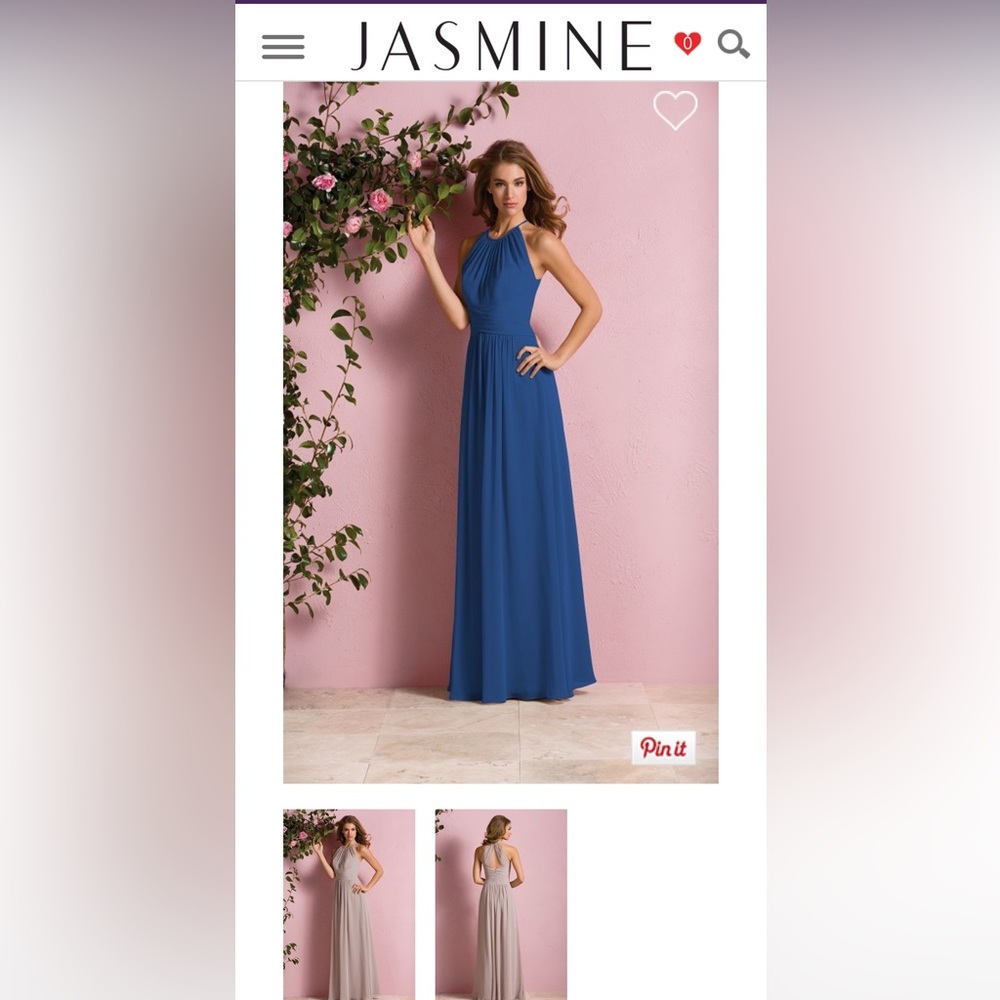 Navy Blue Bridesmaid Dress